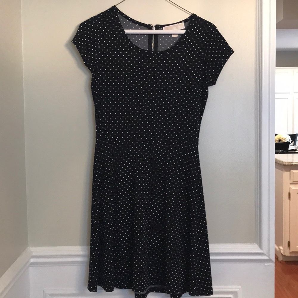 Michael Kors polka dot short dress Petite